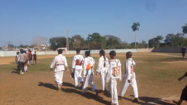 Exhibición de los deportes que desarrollan en el Ariguanabo