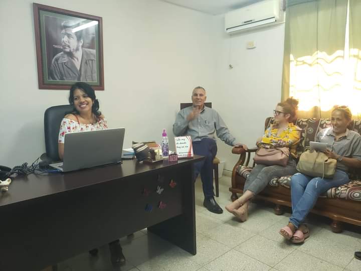 Visitan Candidatos an diputados al Parlamento la emisora Radio Ariguanabo