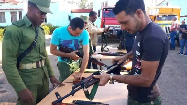 Día Territorial de la Defensa en San Antonio de los Baños. Fotos: Adian Acevedo.