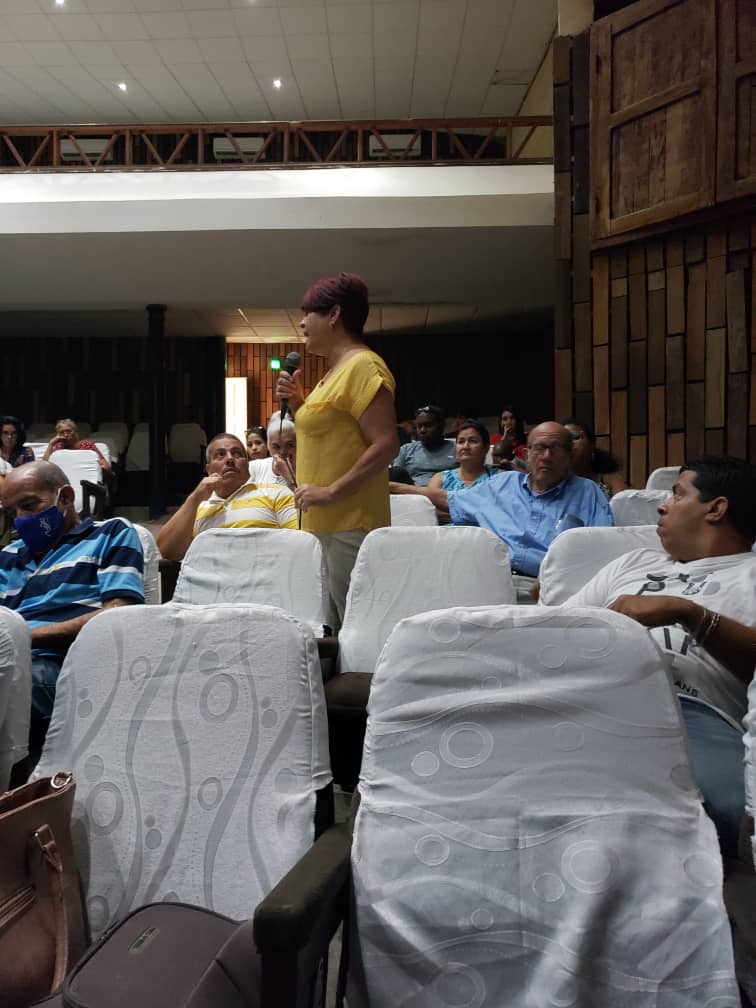 Tania González Leyva, Vice Intendente del Consejo de la Administración.