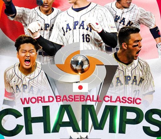 Japón se corona por tercera vez en los Clásicos Mundiales de Béisbol