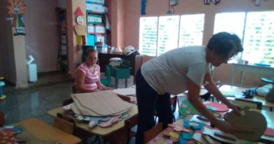 Escuelas y círculos infantiles del Ariguanabo alistándose para el nuevo curso escolar 2023-2024. Foto: Tomada del perfil en Facebook EP Alejandro González Brito.