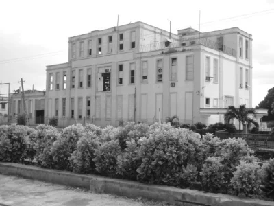 Antigua fábrica de levadura Fleischmann, en San Antonio de los Baños, La Habana.
