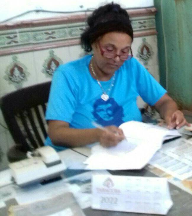 Belkis Rodríguez, Secretaria General de la FMC en el Ariguanabo.