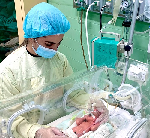 Unidad de Cuidados Intensivos Neonatales (UCIN) del Hospital General Docente Iván Portuondo.