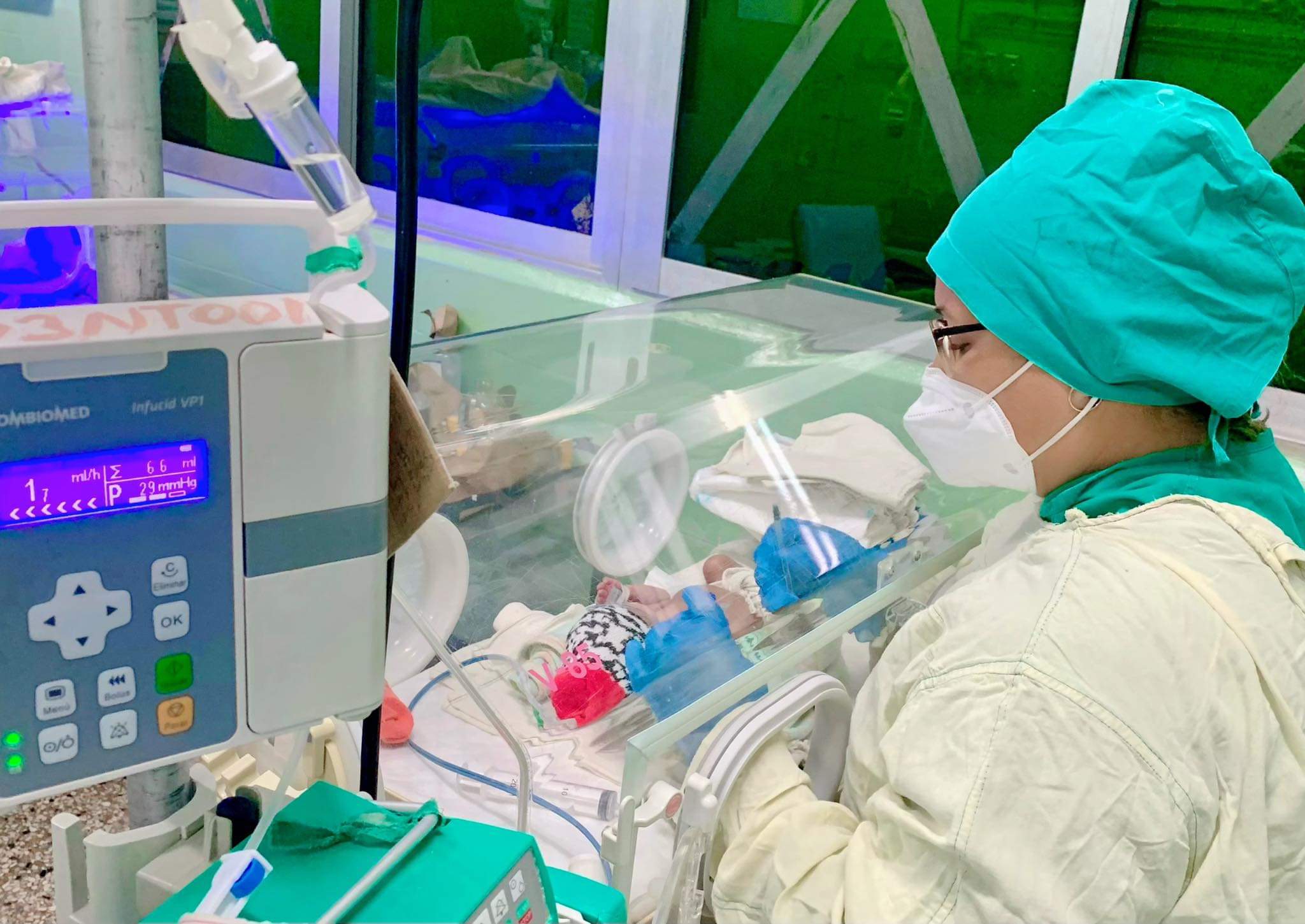 Sala de Neonatología. Hospital Iván Portuondo. Foto: Cortesía de Osmany Martínez