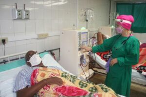 Nueva sala de hemodiálisis avanza en el territorio