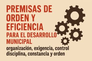 Orden y responsabilidad, estrategia para avanzar en tiempos difíciles 