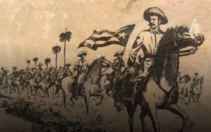 Para romper las cadenas del colonialismo español