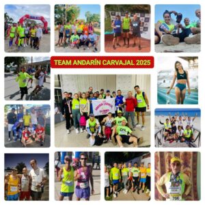 Un 2025 de constancia para los corredores del Team Andarín Carvajal 