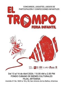 Regresa la feria infantil El trompo a San Antonio de los Baños